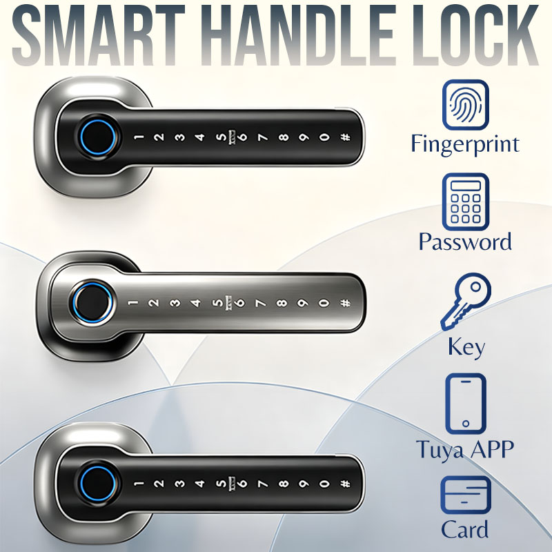 Home Security Keypad - Home Security Devices Smart Fingerprint Door