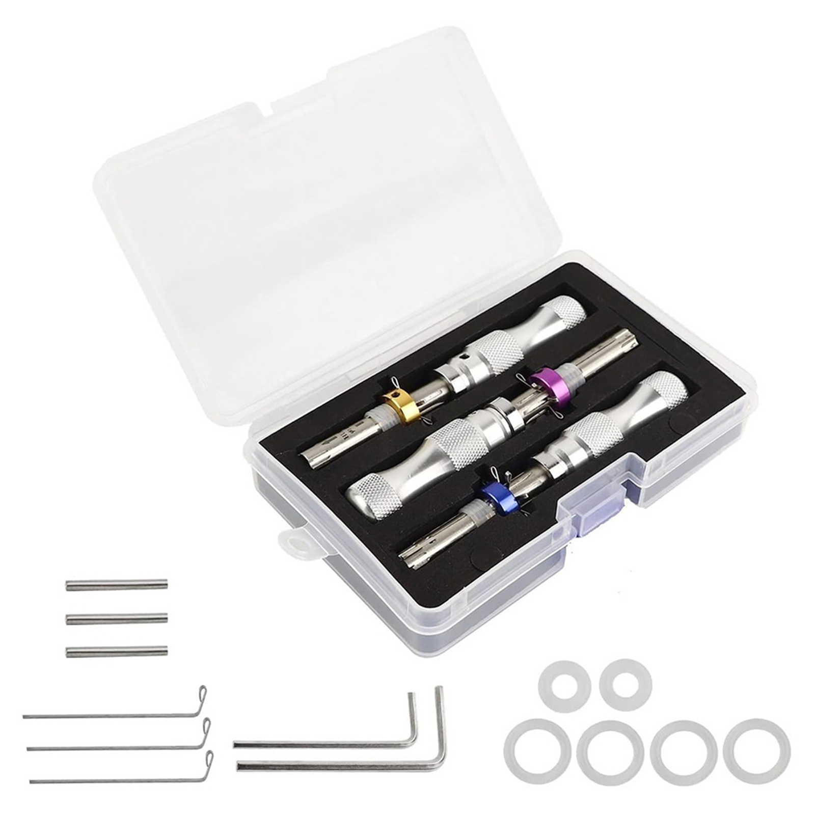 Lock Picking Set - 7 Pins Tubular Lock Pick Tool