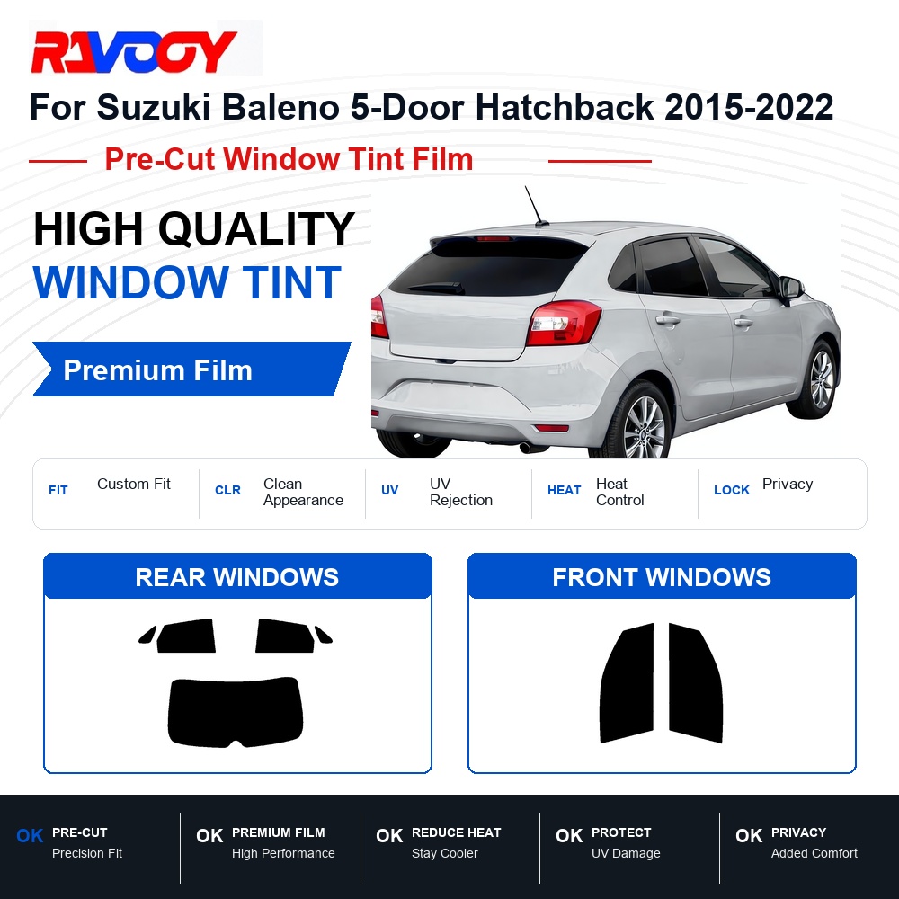 Home Security For Windows - Premium Pre-Cut Window Tint For Suzuki