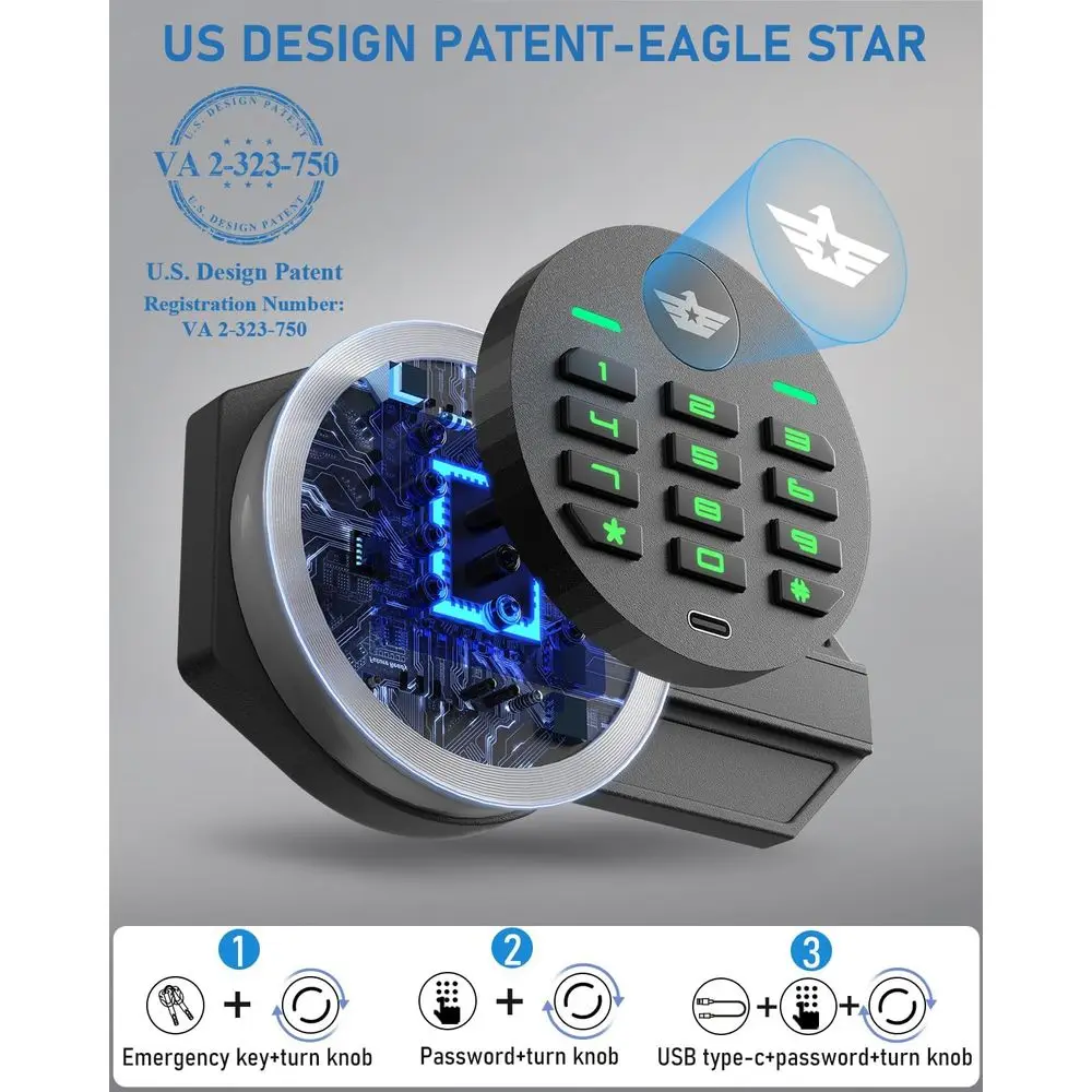 Extra Large Waterproof Digital - Home Security Keypad ulasan dan harga