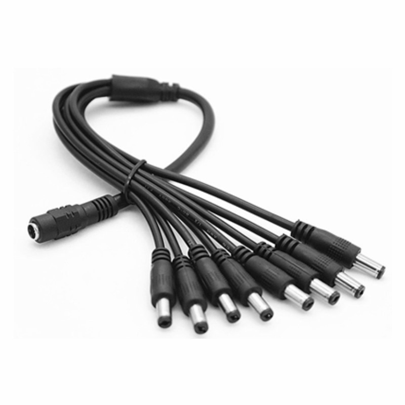 5.5 x 2.1mm 1 Female to 2 4 8  - Home Security Technician ulasan dan harga
