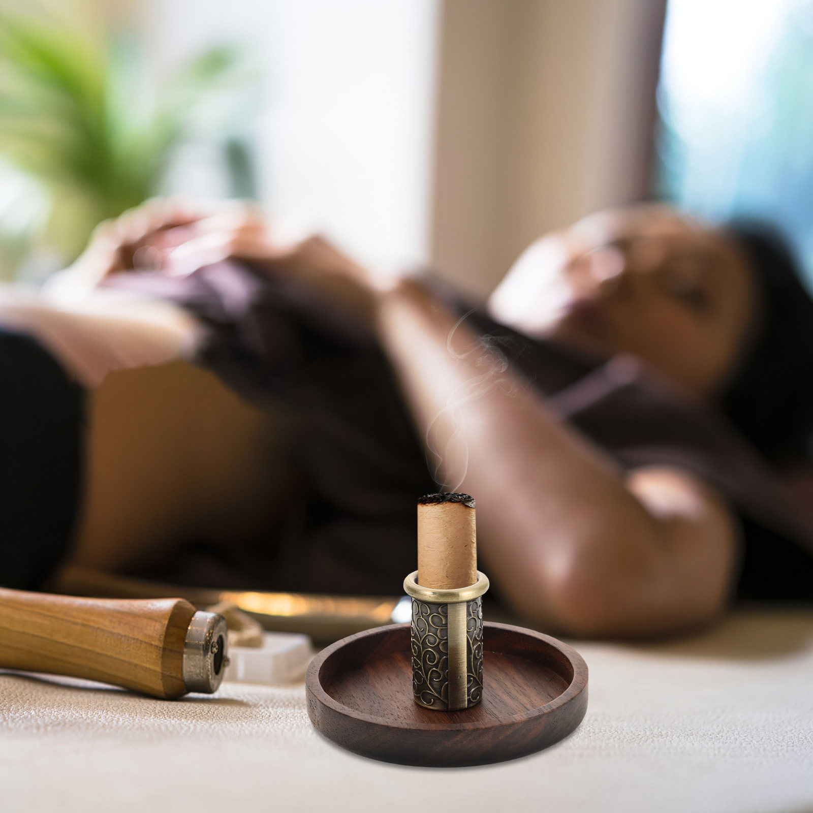 Sturdy Wooden Moxibustion Stic - Home Security Safe ulasan dan harga