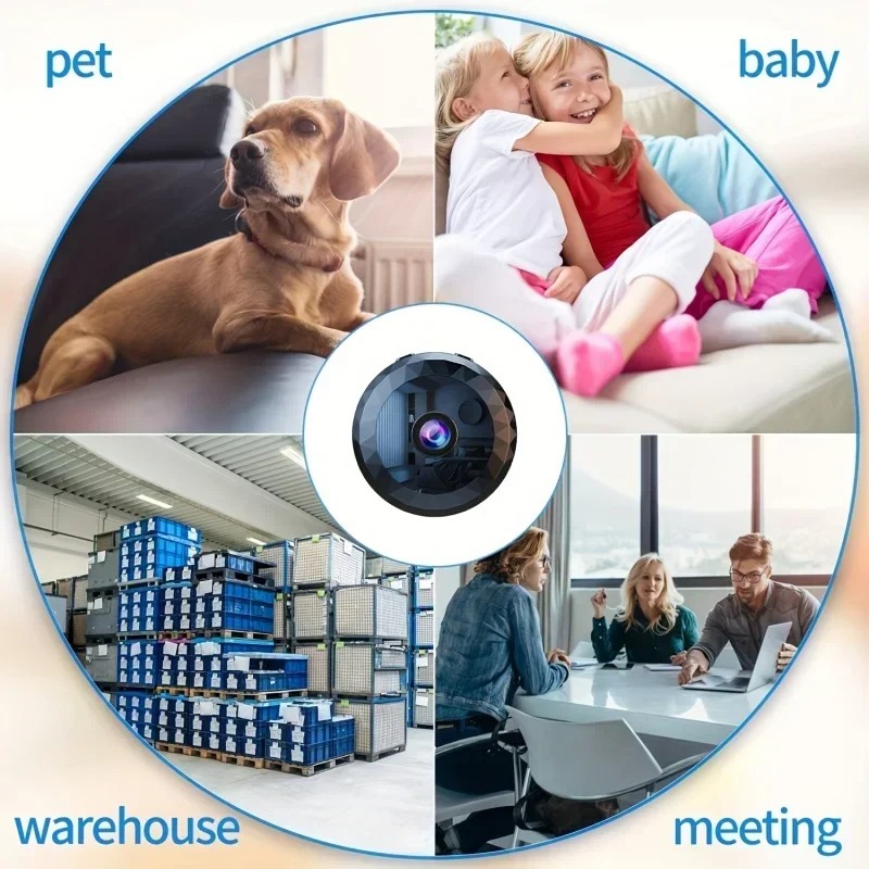 4K Mini WiFi Camera Wireless S - Home Security Ai ulasan dan harga