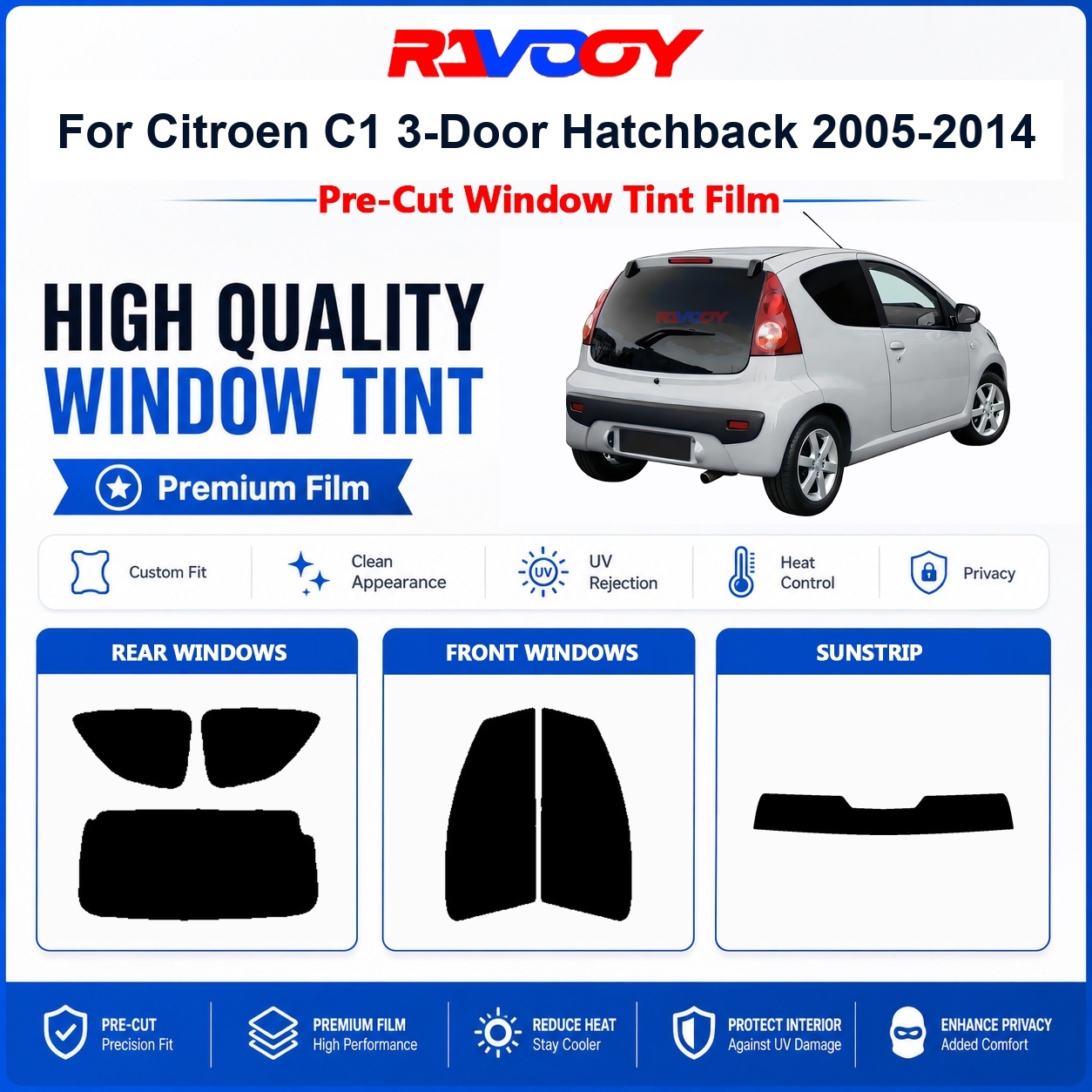 Premium Pre-Cut Window Tint Fo - Home Security For Windows ulasan dan harga