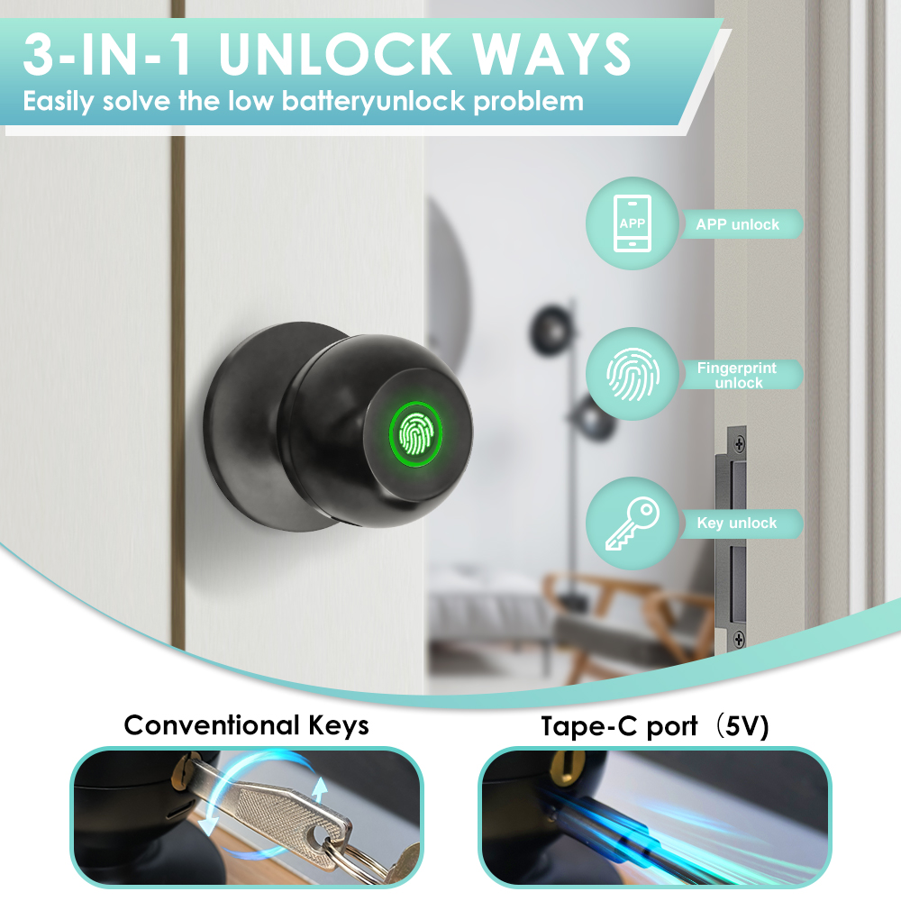 Tuya Electronic Door Lock Smar - Home Security Keypad ulasan dan harga