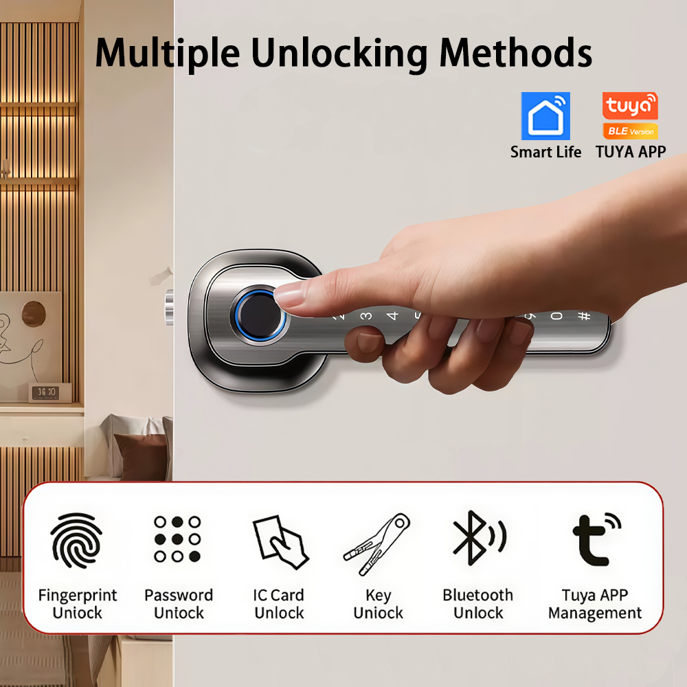 RAYKUBE HL50 Tuya Bluetooth Sm - Home Security Keypad ulasan dan harga