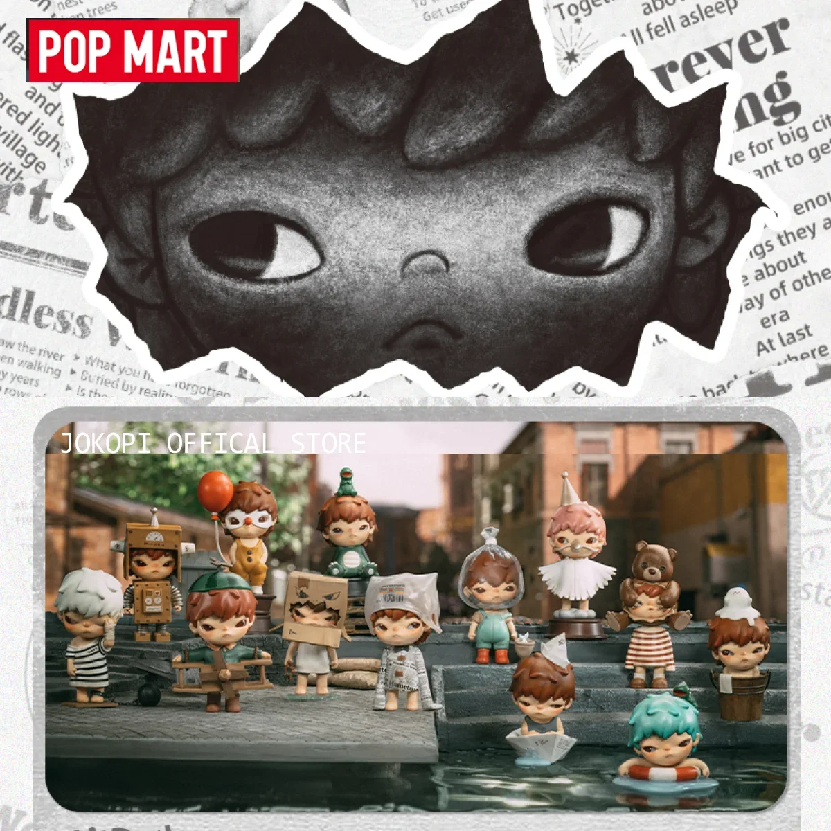 POPMART HIRONO Little Mischief - Home Security Product ulasan dan harga