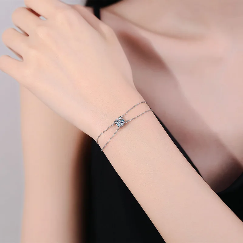 18K gold inlaid diamond women' - Home Security Companies ulasan dan harga