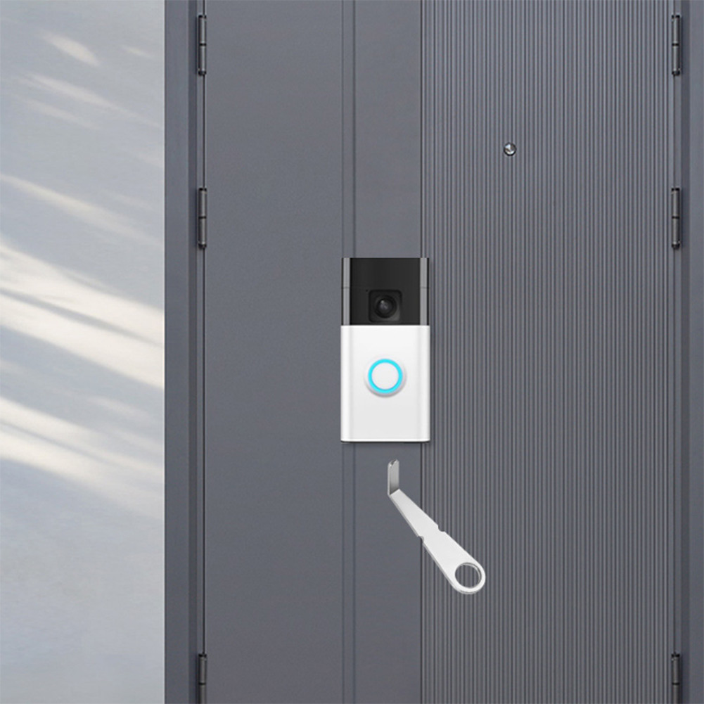 Silver Video Doorbell Key For  - Home Security Technician ulasan dan harga