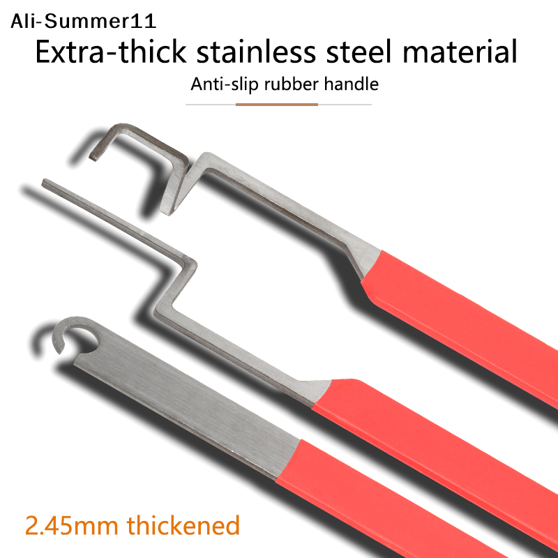 【A1x】3PcsCompact Casement Wind - Lock Picking Set ulasan dan harga