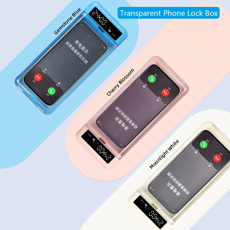 Smart Phone Lock Box with LCD  - Home Security Safe ulasan dan harga