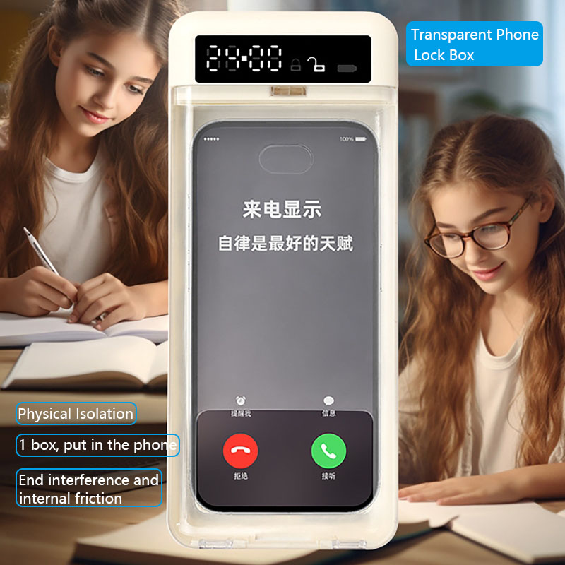 Smart Phone Lock Box with LCD  - Home Security Safe ulasan dan harga