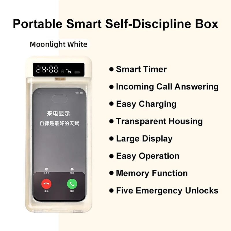 Smart Phone Lock Box with LCD  - Home Security Safe ulasan dan harga