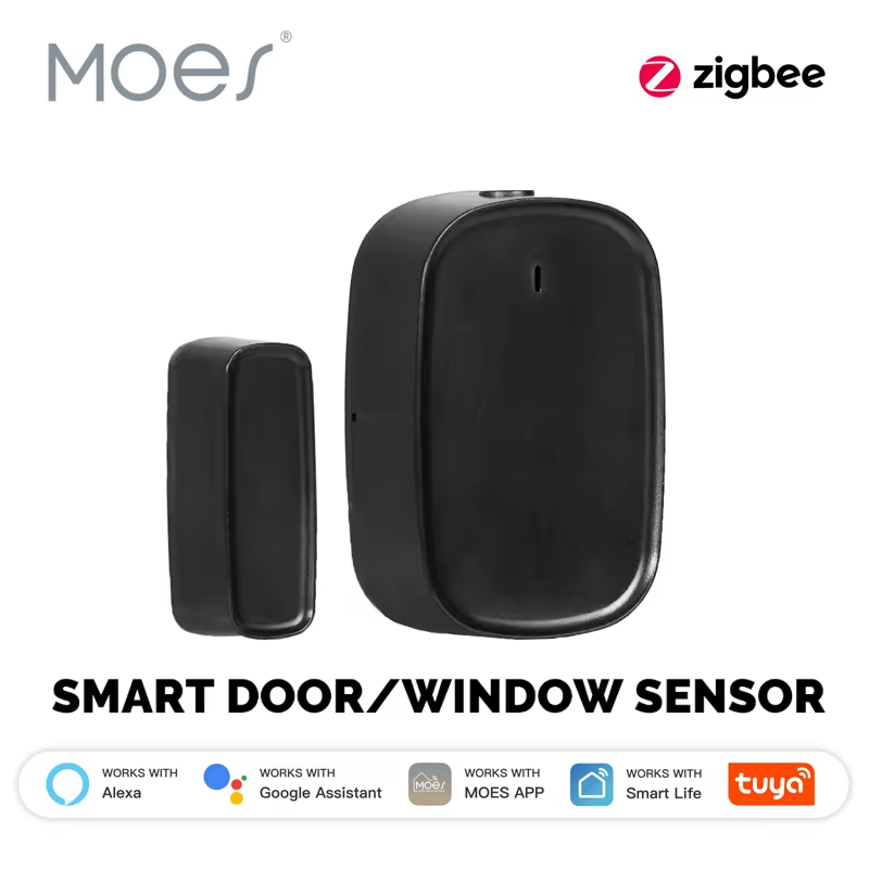 MOES Tuya ZigBee Smart Window  - Home Security System Installation ulasan dan harga