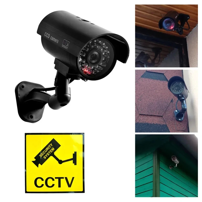 Simulation Fake Bullet Camera  - Home Security Technician ulasan dan harga