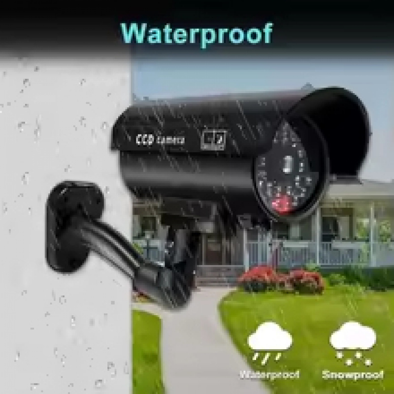 Simulation Fake Bullet Camera  - Home Security Technician ulasan dan harga
