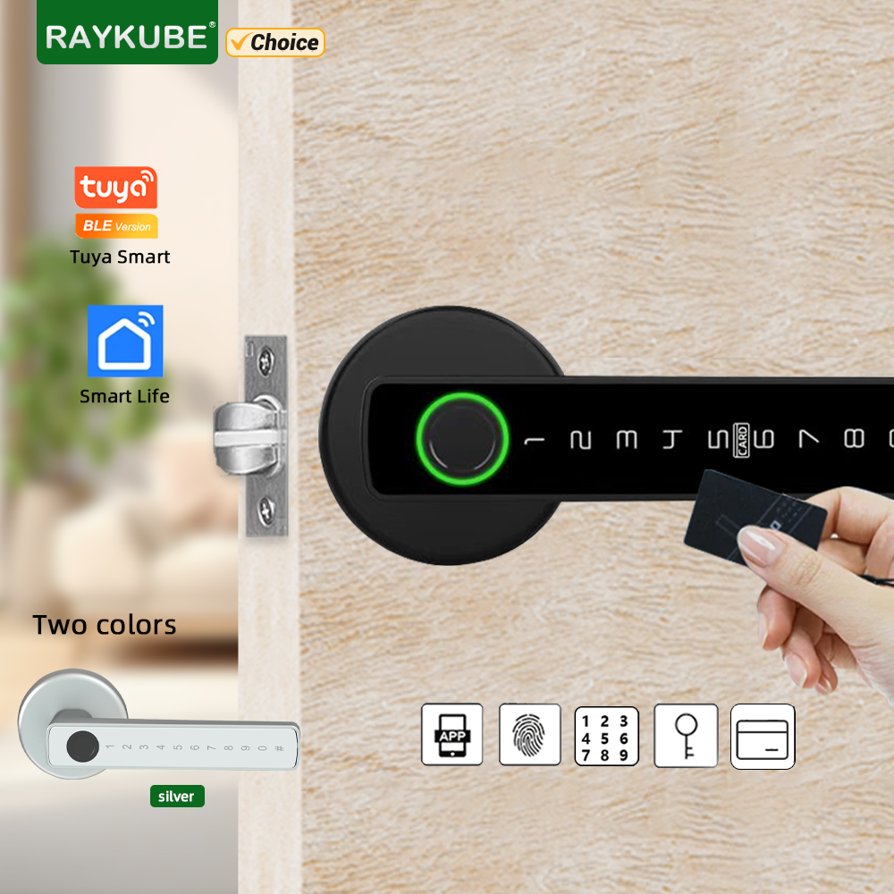 RAYKUBE M5 Tuya BLE Smart Fing - Home Security Keypad ulasan dan harga