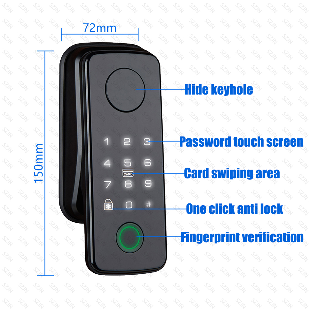 TTLock Auto Smart Fingerprint  - Home Security Keypad ulasan dan harga