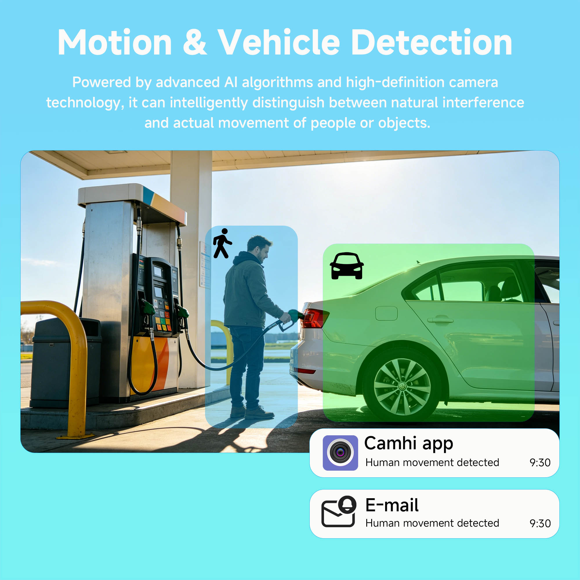 BFMore 8MP 4K Ai Human Detecti - Home Security Ai ulasan dan harga