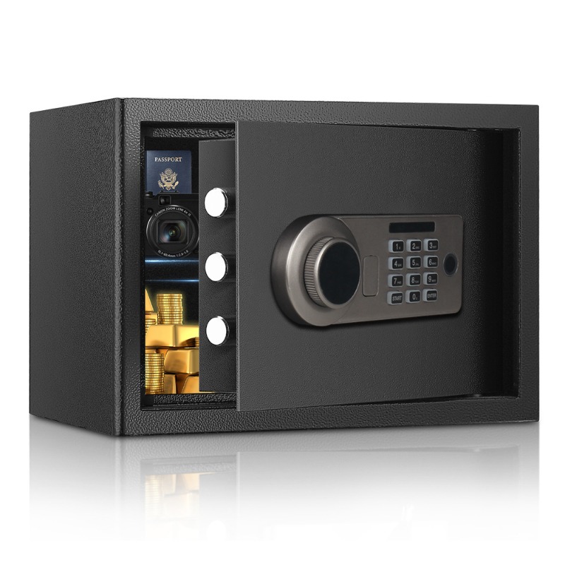 Electronic Password Safe 25cm  - Home Security Safe ulasan dan harga