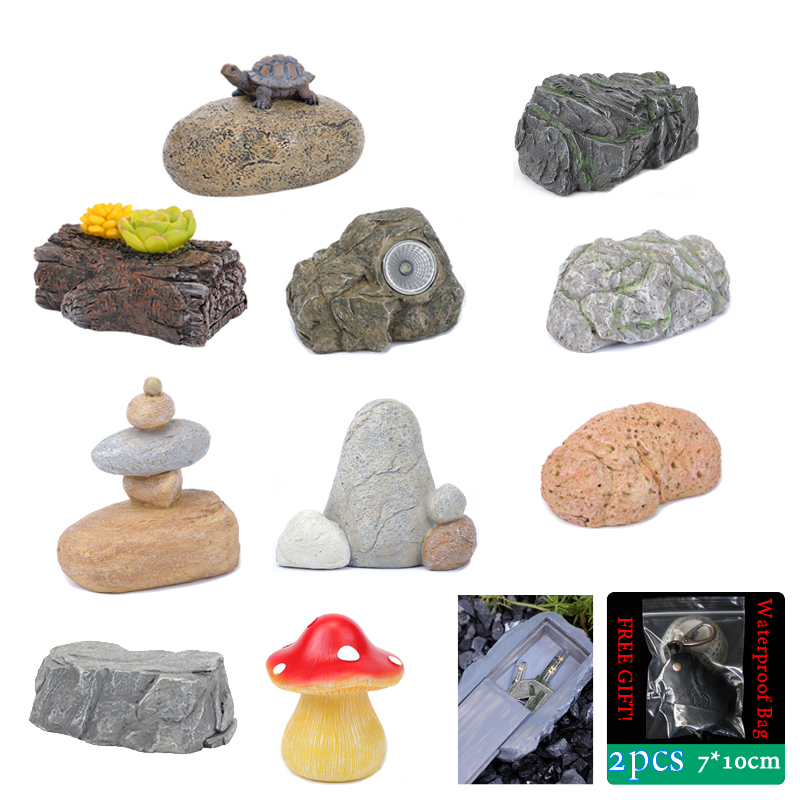 Sight Secret Rock Stone Shape  - Home Security Safe ulasan dan harga