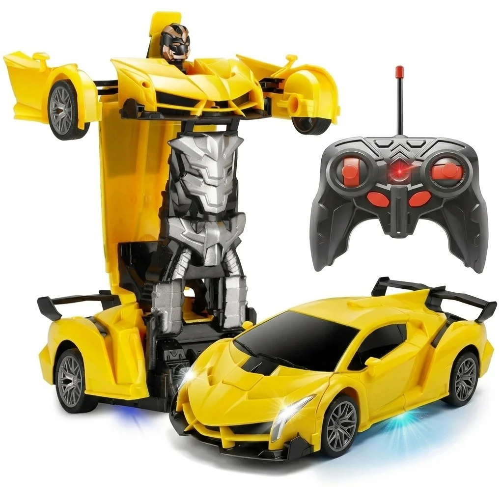 2 in 1 RC Transforming Car Rob - Home Security Companies ulasan dan harga