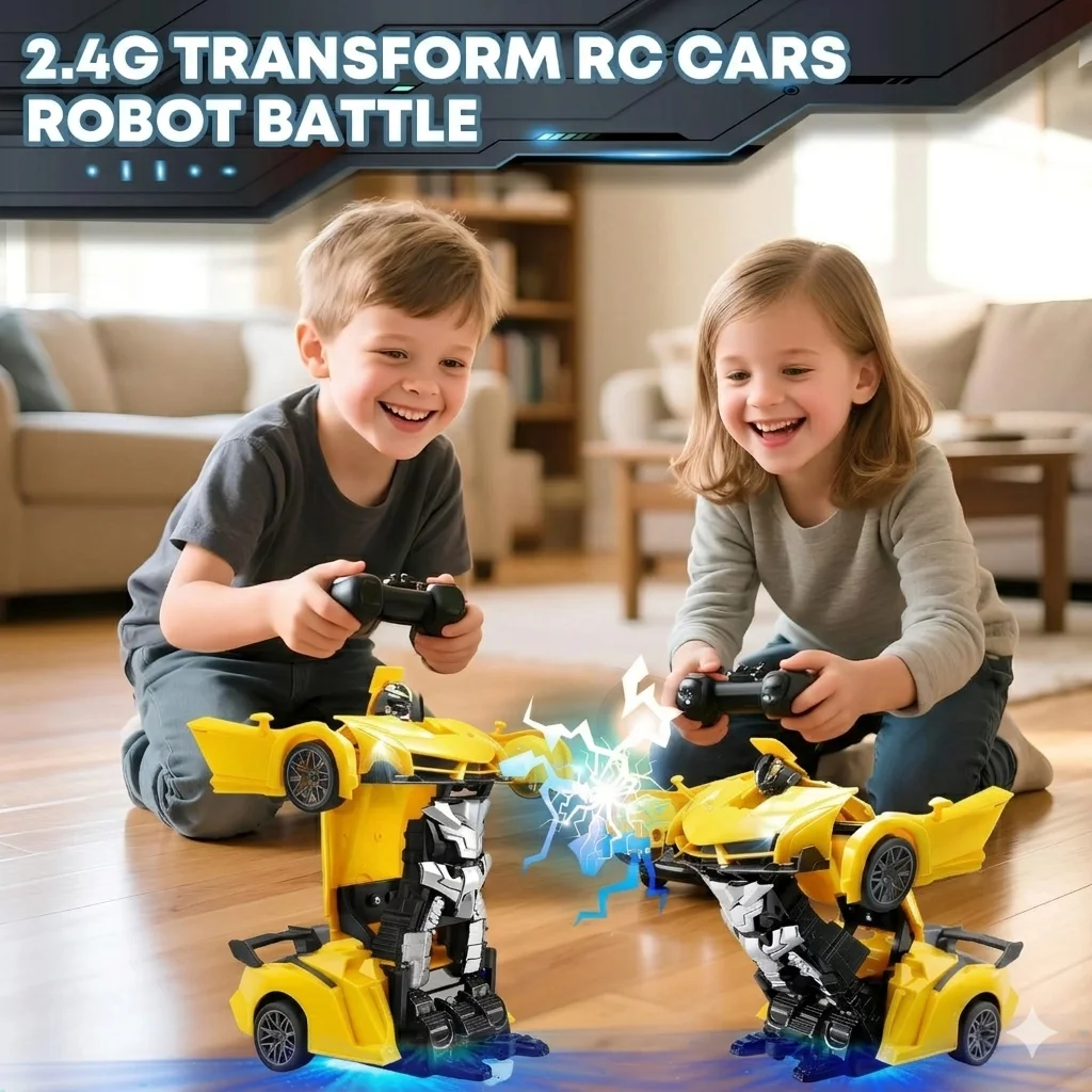 2 in 1 RC Transforming Car Rob - Home Security Companies ulasan dan harga