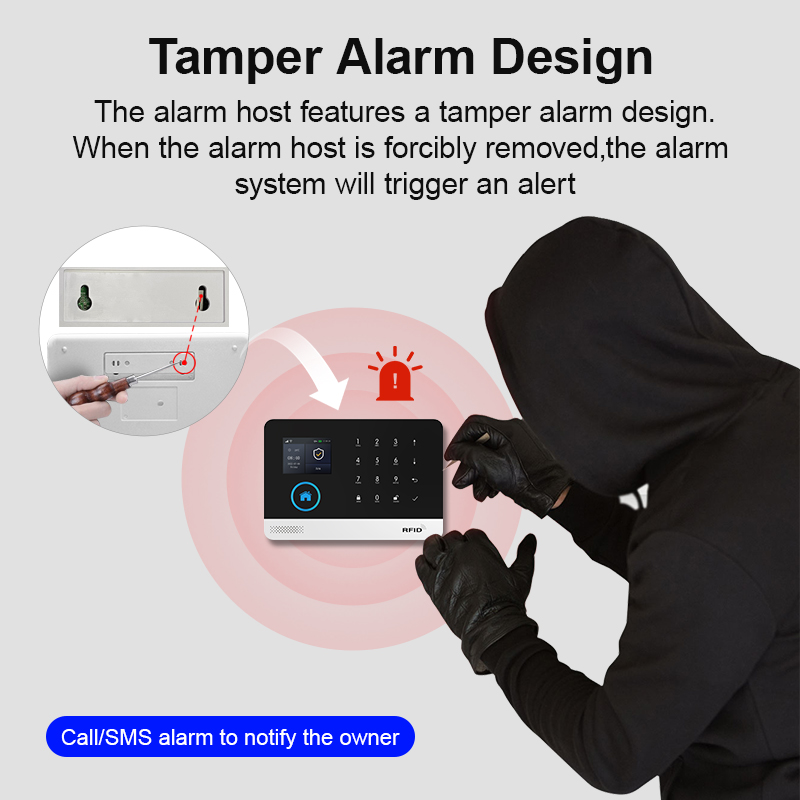 PGST WIFI GSM Smart Home Secur - Home Security System Installation ulasan dan harga