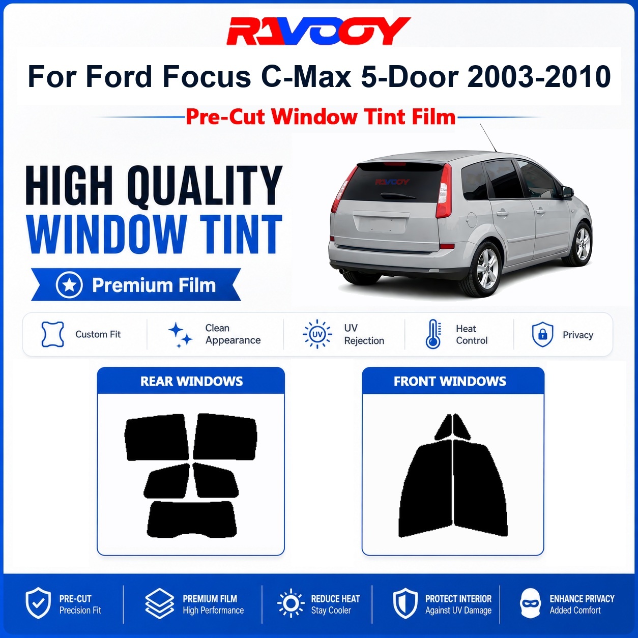 Premium Pre-Cut Window Tint Fo - Home Security For Windows ulasan dan harga