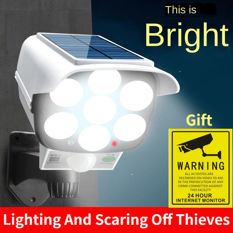 Outdoor Solar Light Motion Sen - Home Security Cameras Outdoor ulasan dan harga