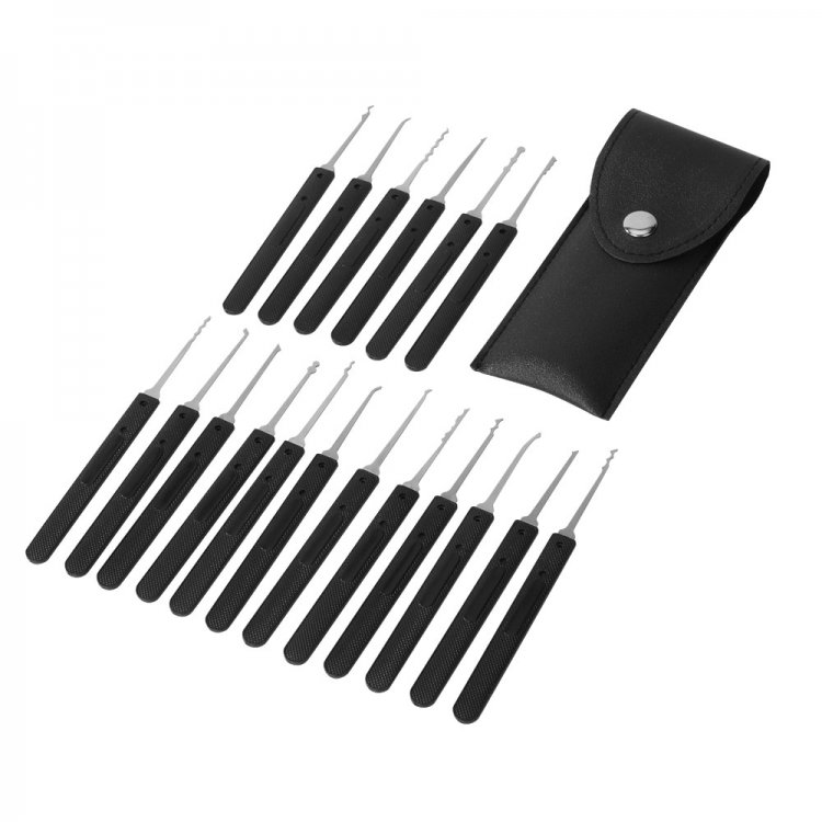 Lock Pick 18+7 Set Locksmith T - Lock Picking Set ulasan dan harga