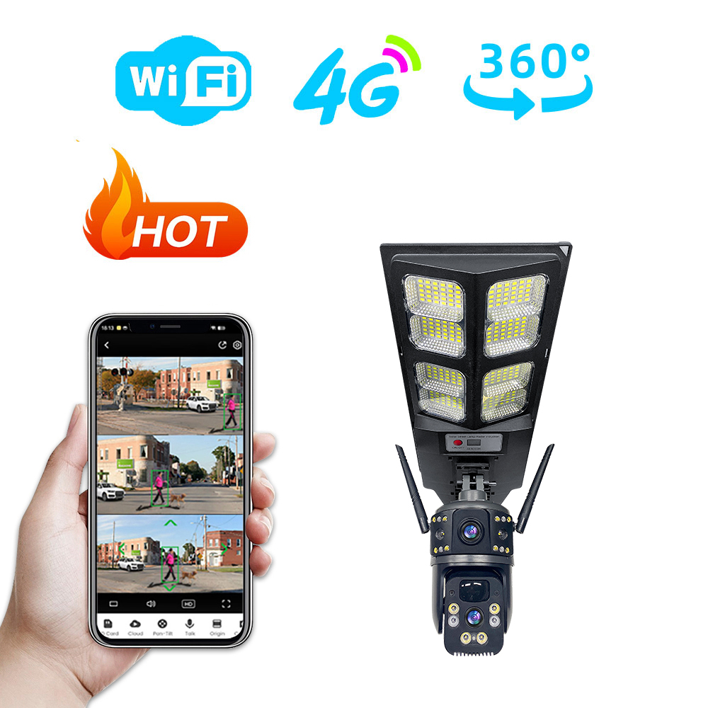 Leshine 3MP 4G Dual Lens Camer - Home Security Product ulasan dan harga