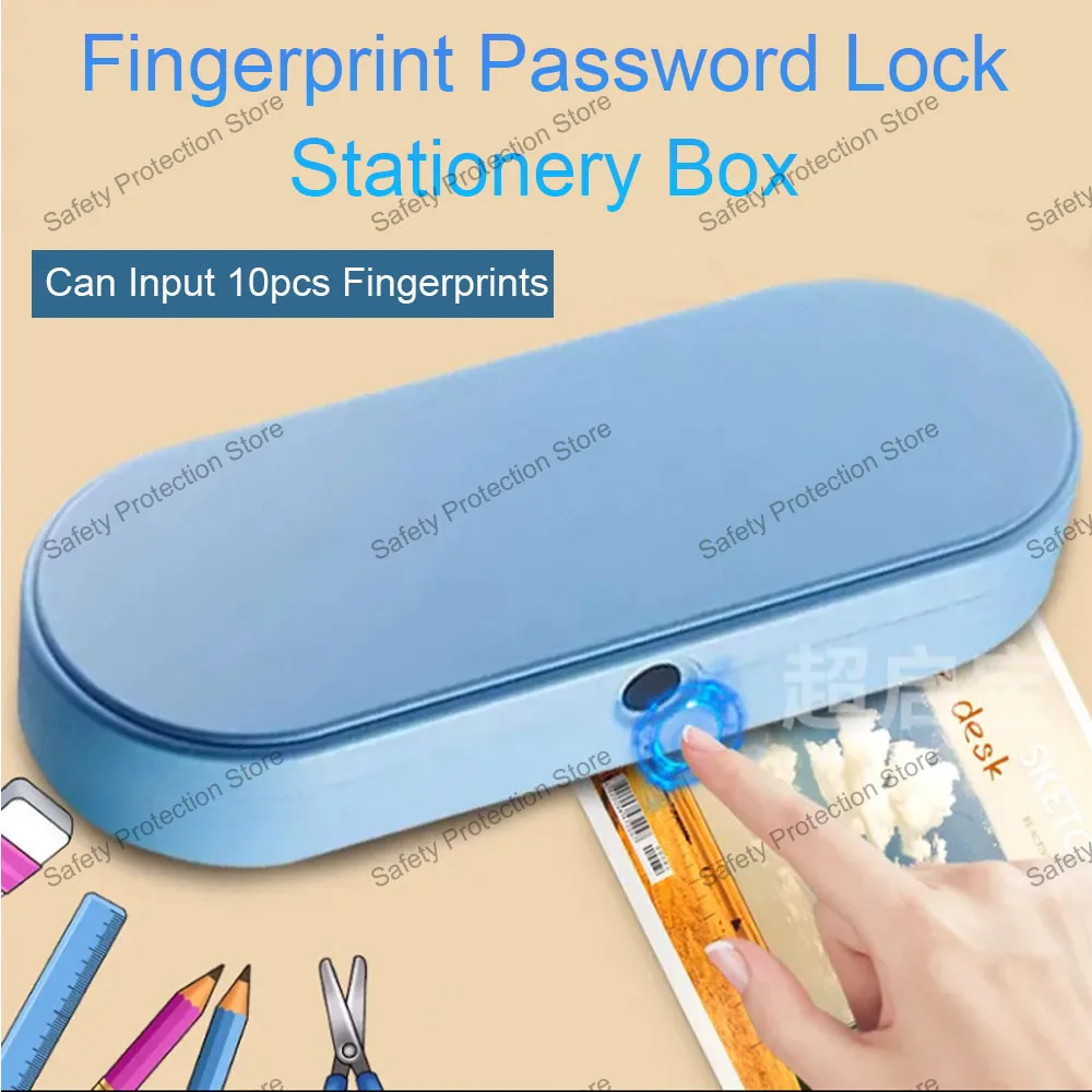 Fingerprint Storage Box Finger - Home Security Safe ulasan dan harga