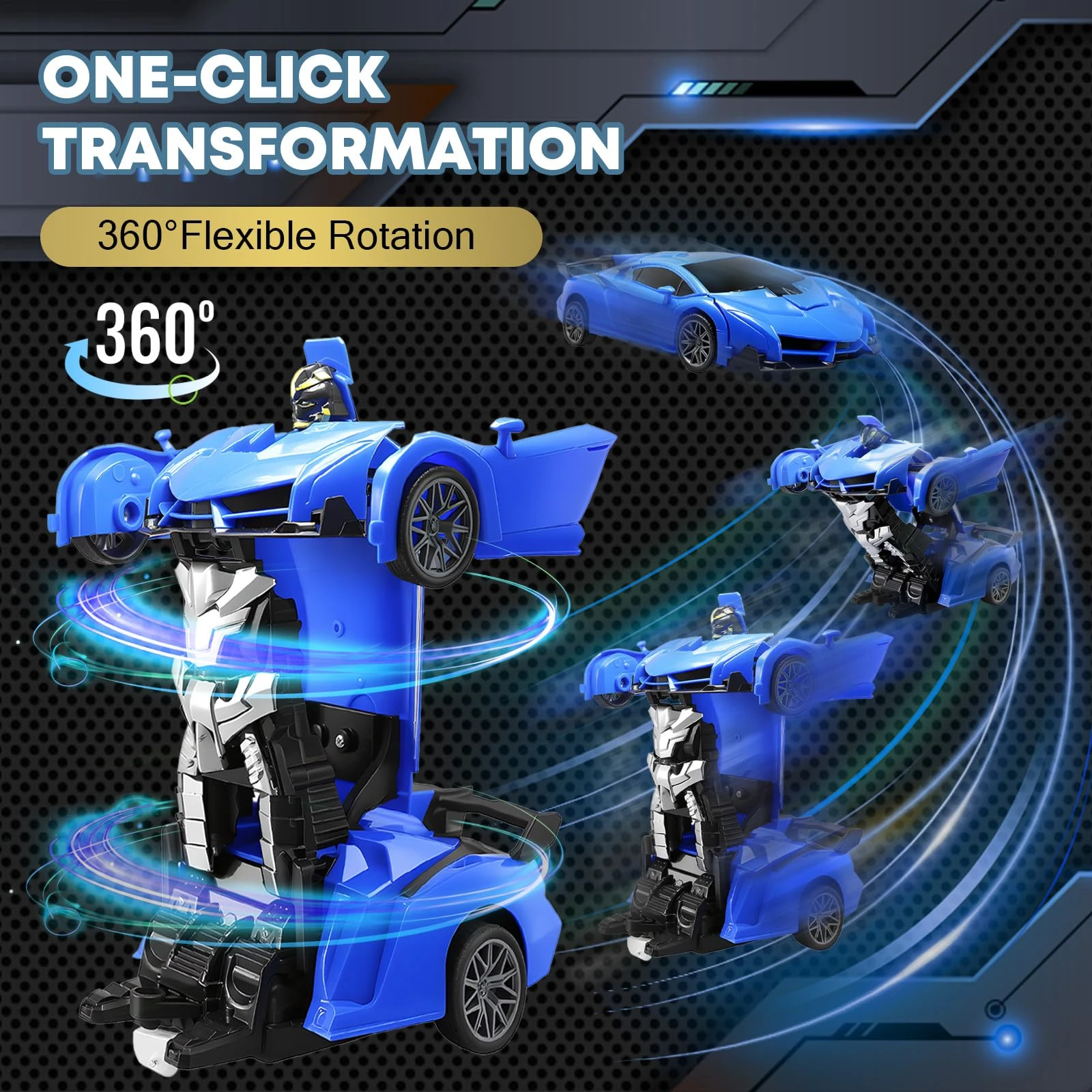 2 In 1 RC Transforming Car Rob - Home Security Companies ulasan dan harga