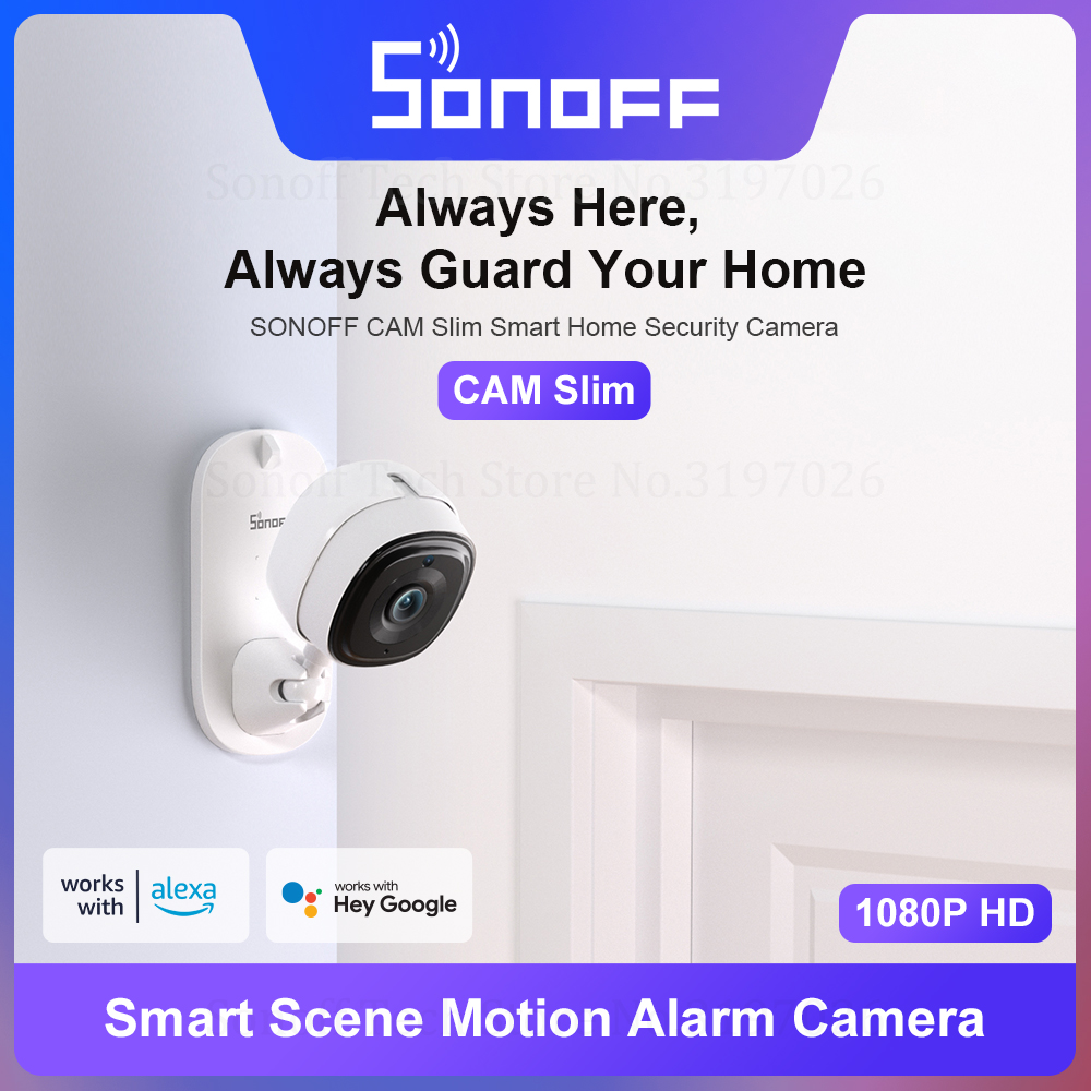 SONOFF 1080P HD Wi-Fi IOT Came - Home Security Technician ulasan dan harga