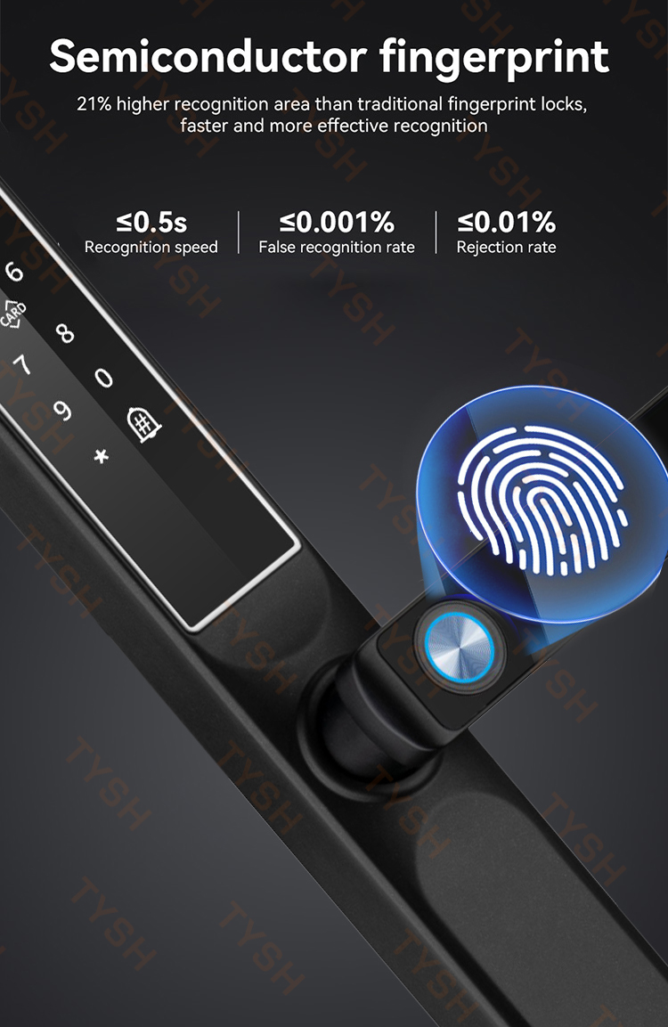 Tuya App Fingerprint Door Lock - Home Security Keypad ulasan dan harga