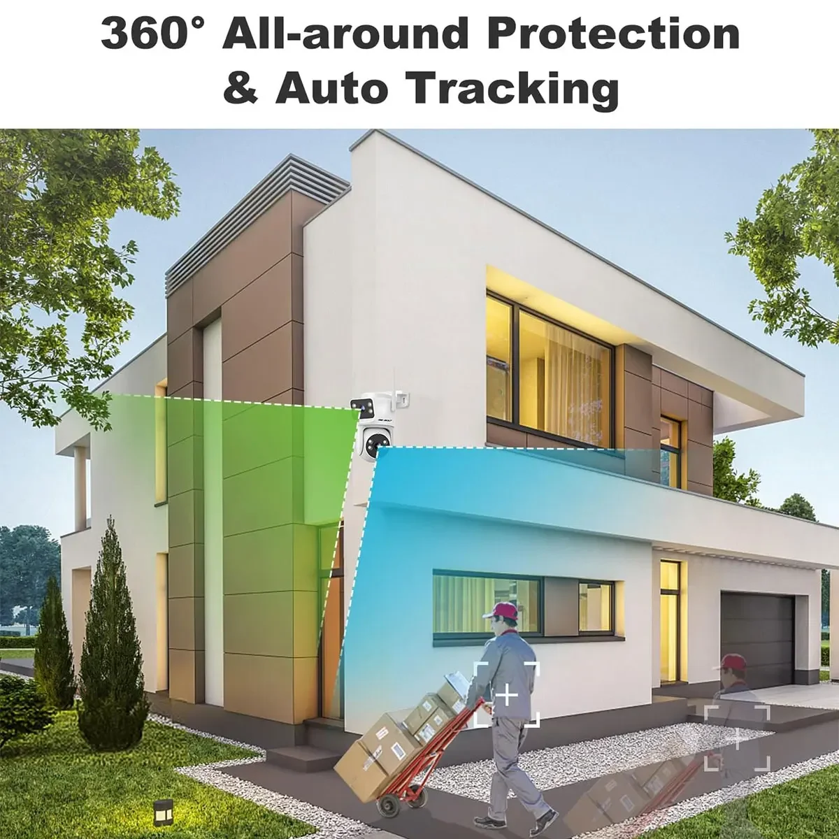 GENBOLT PTZ WiFi Security Came - Home Security System Installation ulasan dan harga
