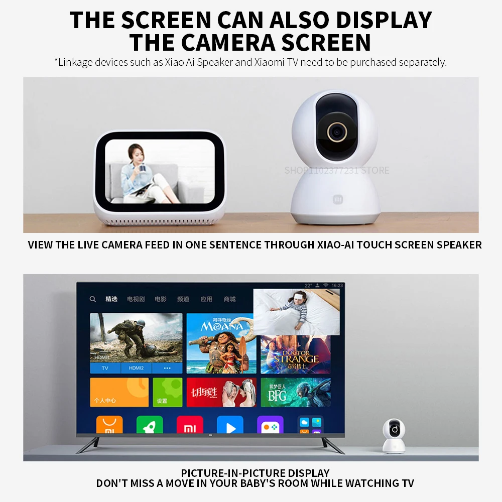 Xiaomi 360° Smart Home Securit - Home Security Product ulasan dan harga