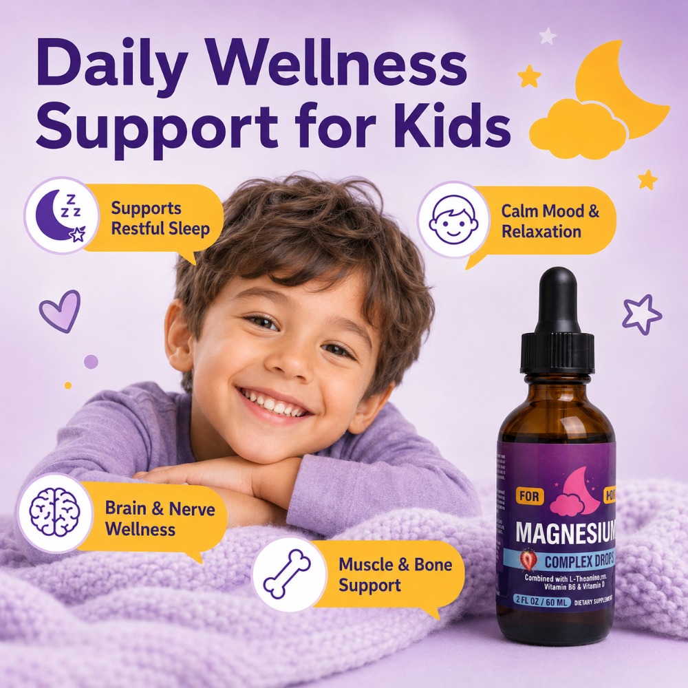 Kids Magnesium Complex Drops w - Home Security Companies ulasan dan harga