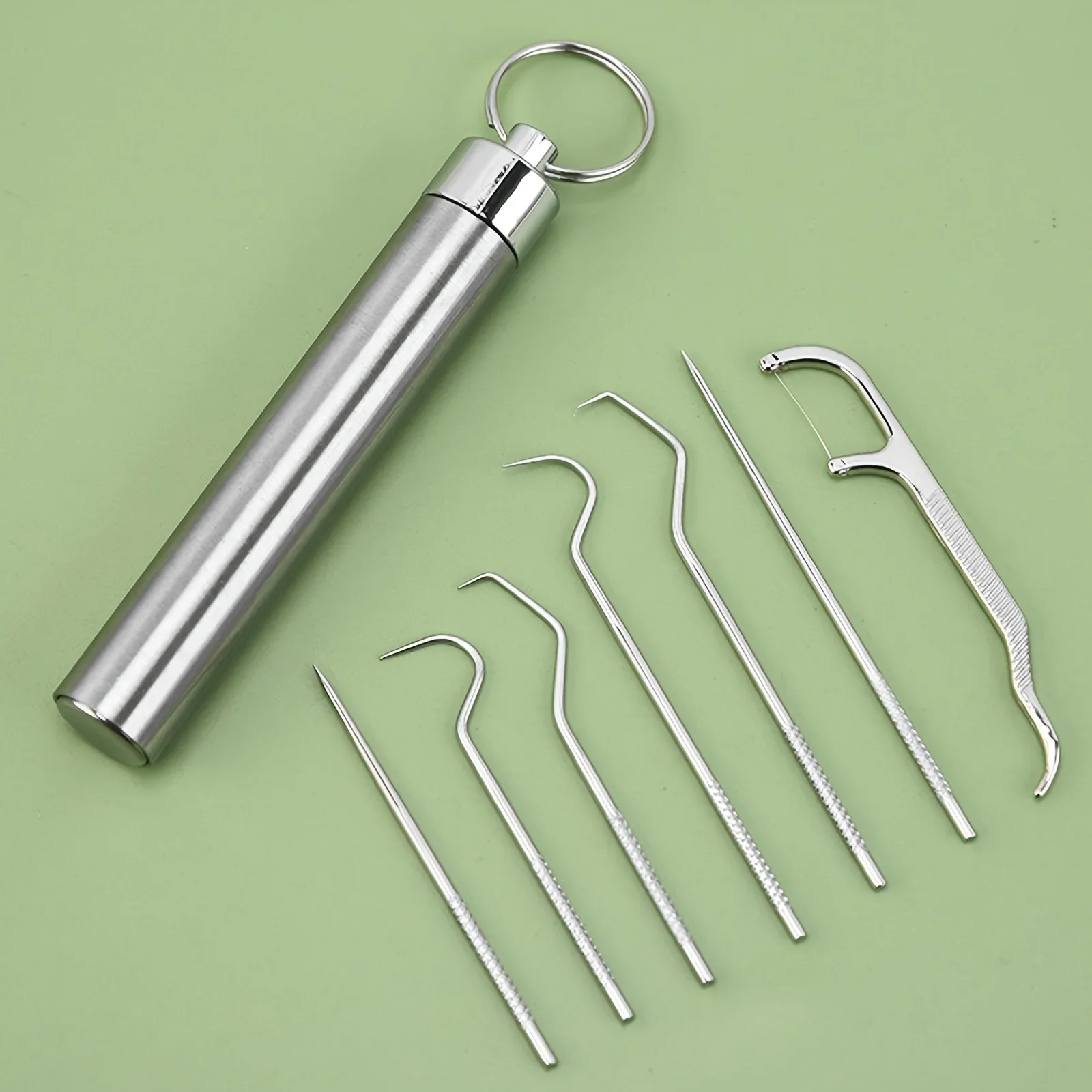 Stainless Steel Toothpick Set  - Lock Picking Set ulasan dan harga
