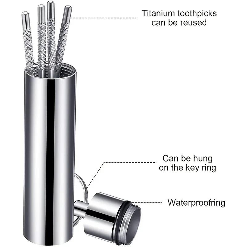 Stainless Steel Toothpick Set  - Lock Picking Set ulasan dan harga