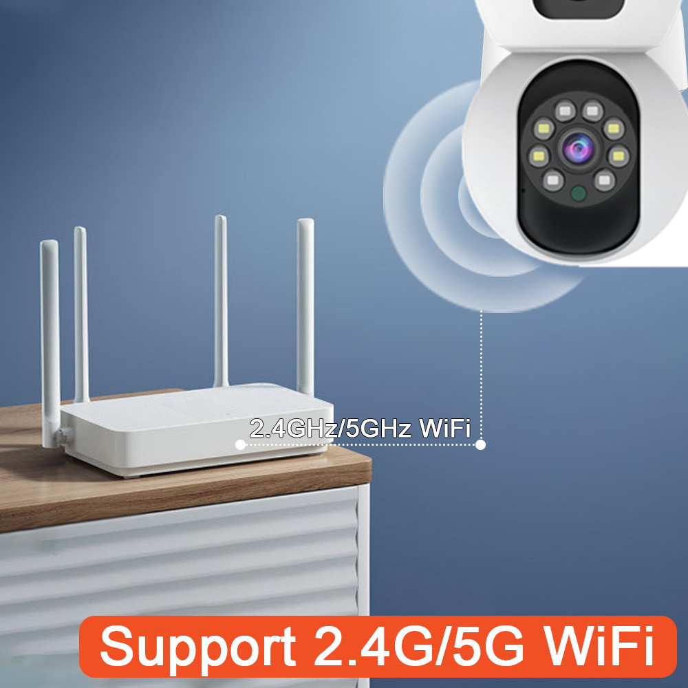 ANSVICAM Tuya Smart 4K 8MP Dua - Home Security Ai ulasan dan harga