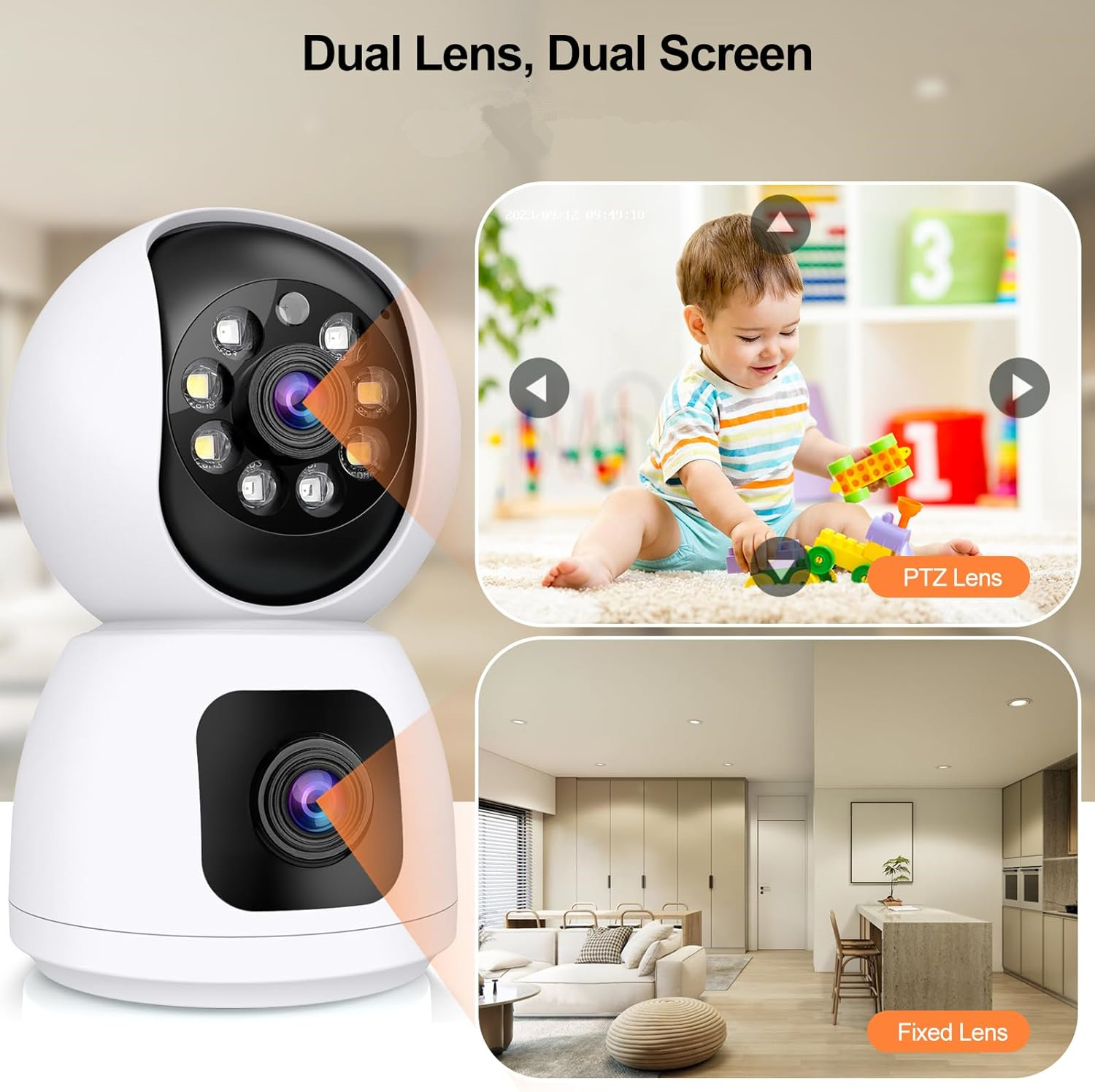 ANSVICAM Tuya Smart 4K 8MP Dua - Home Security Ai ulasan dan harga