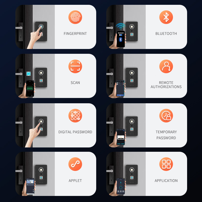 Intelligent Padlock Hang Desig - Home Security Safe ulasan dan harga