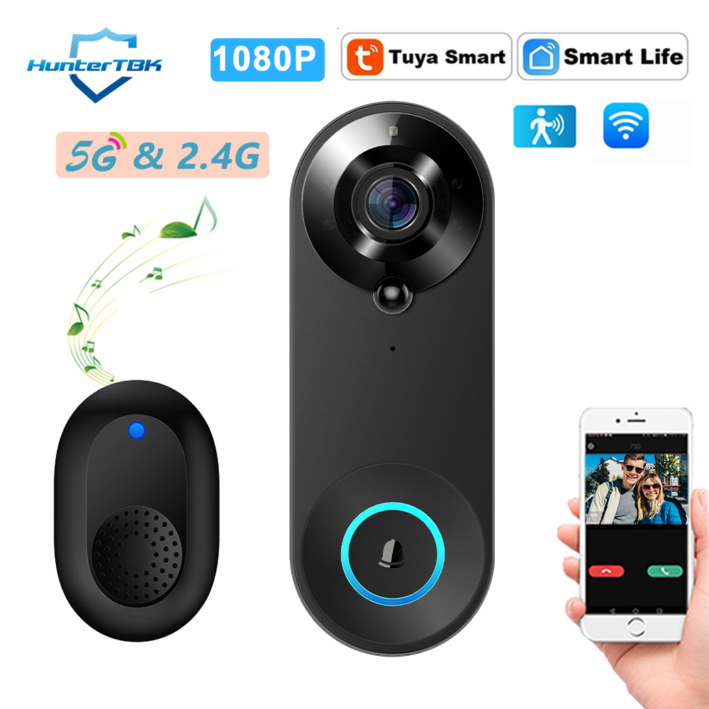 5G 2.4G WiFi Video Doorbell 10 - Home Security Technician ulasan dan harga