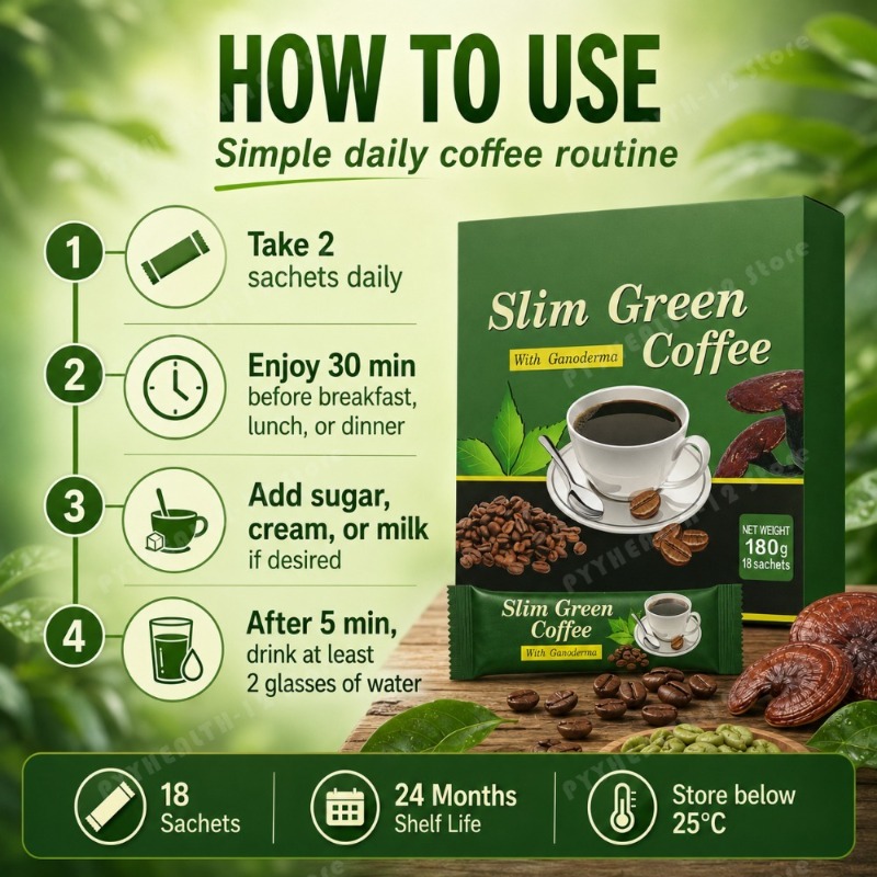 Slim Green Coffee Ganoderma Gr - Home Security Companies ulasan dan harga