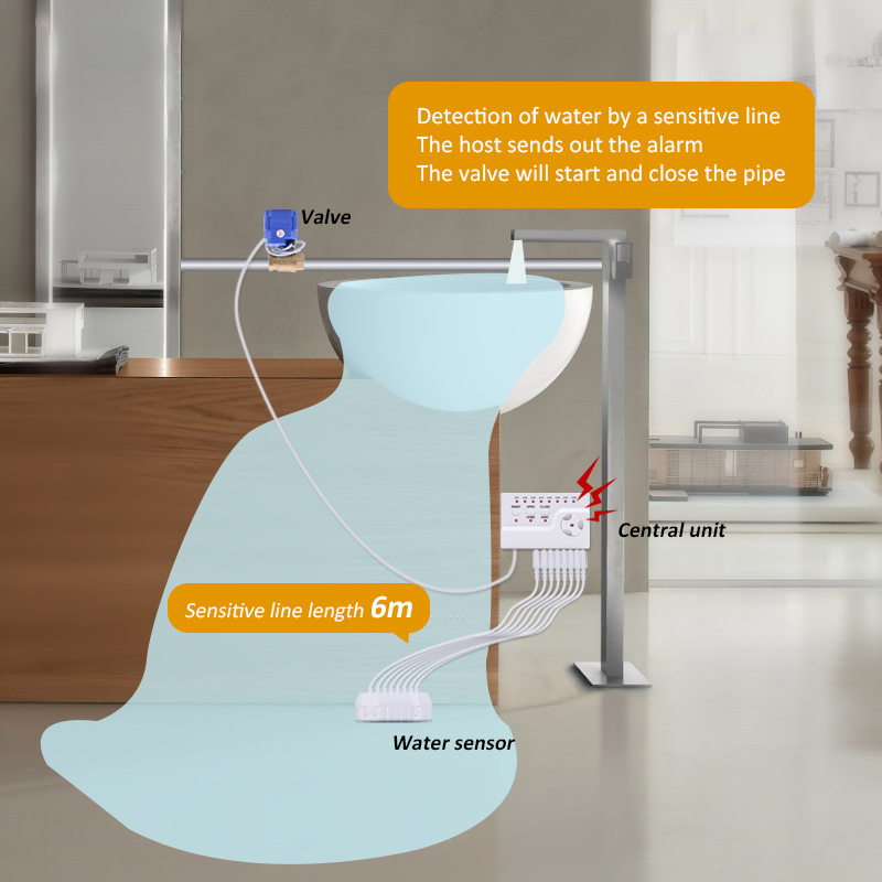 Water Leakage Sensor Smart Lif - Home Security Product ulasan dan harga