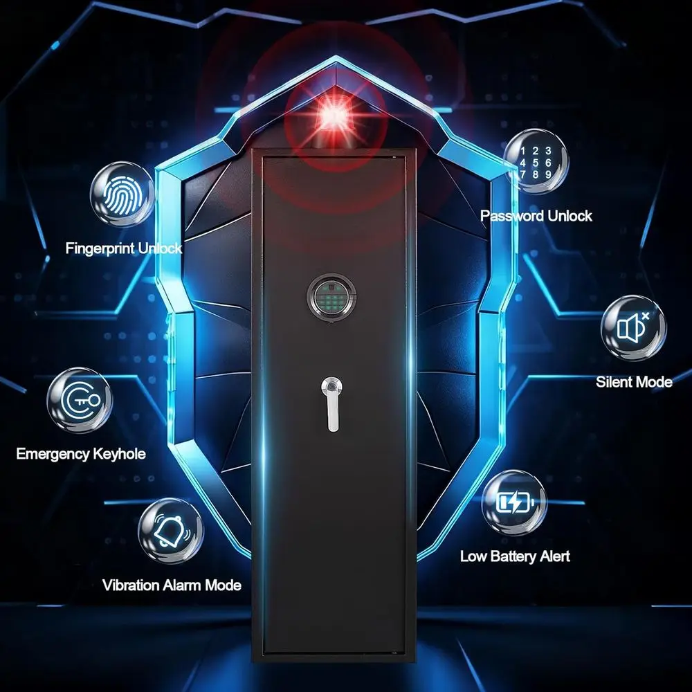 Biometric Fingerprint Safe - 8 - Home Security Safe ulasan dan harga