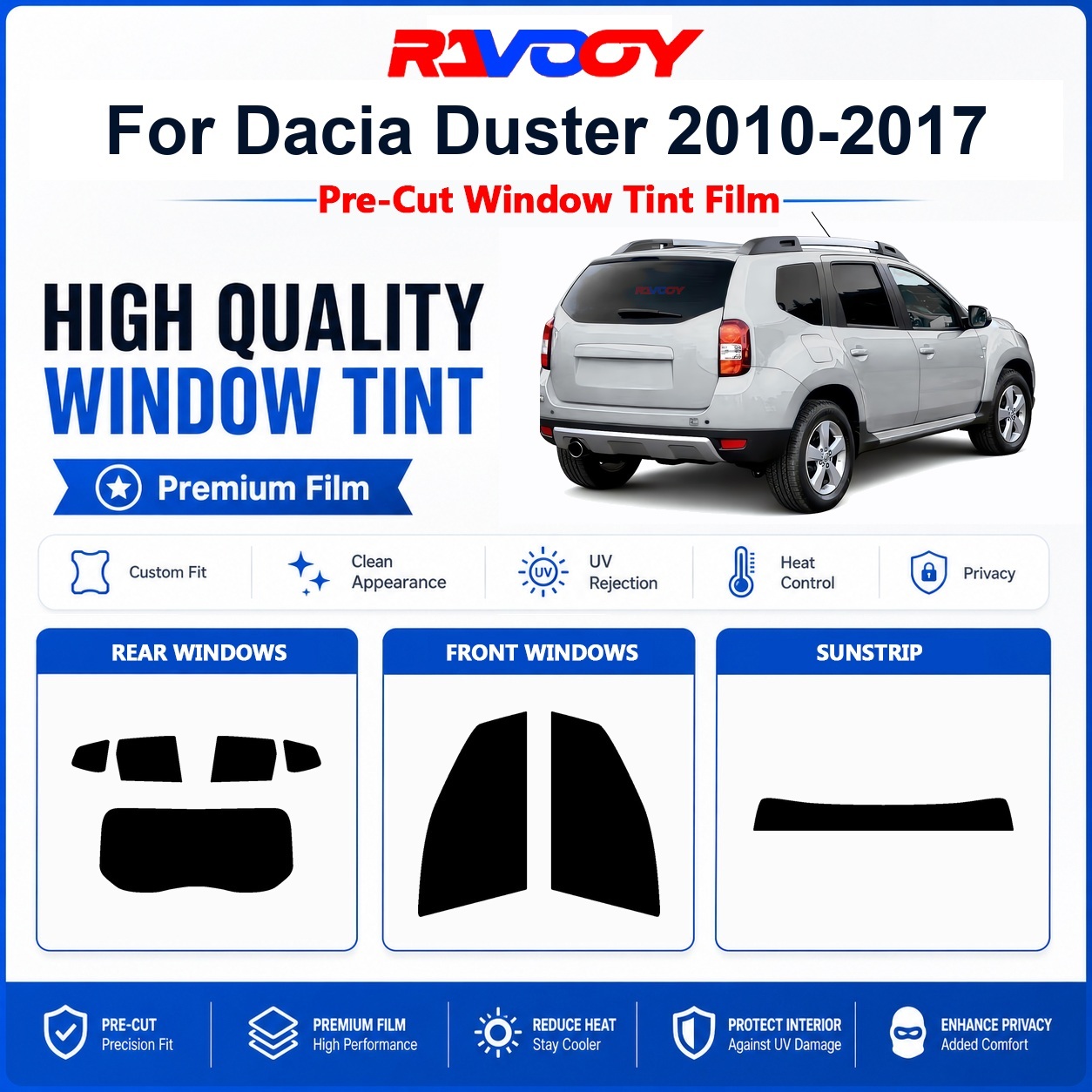Premium Pre-Cut Window Tint Fo - Home Security For Windows ulasan dan harga