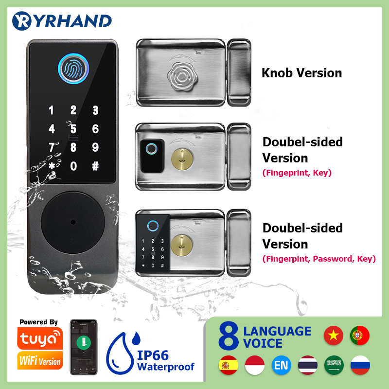 Tuya Smart lock Waterproof Wif - Home Security Keypad ulasan dan harga